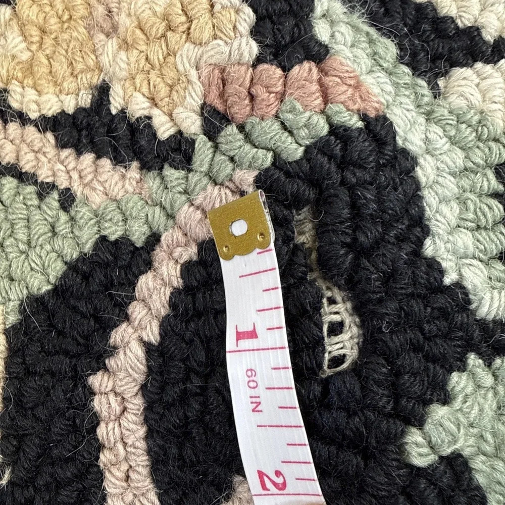 Vintage Jamestown Hand Hooked 100% Wool Rugs. 24